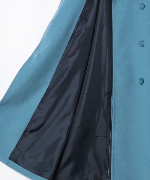 「SLY」 チェスターコート 2 ブルー レディース_画像2
