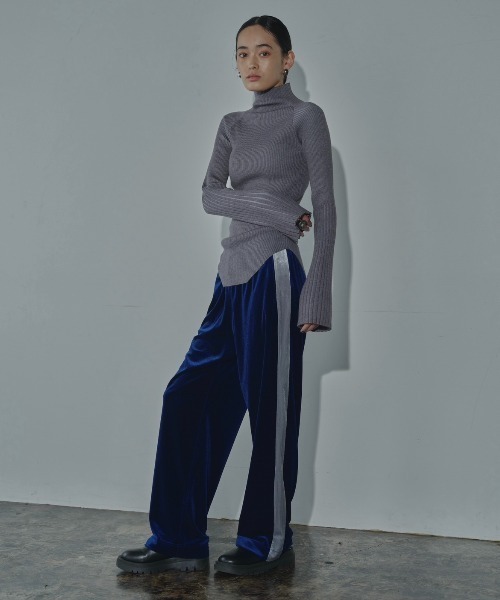 「AIC.」 イージーパンツ FREE グリーン レディース_画像3