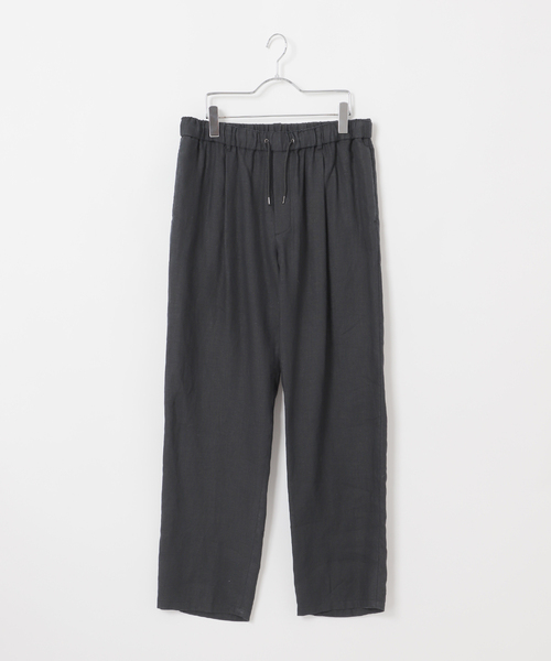B.C STOCK（ベーセーストック） スラックス ヨーロッパリネン100