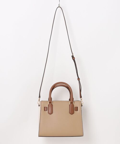 ✨極美品✨MICHAEL KORS 本革 ハンドバッグ 白 チャーム付 マイケルコース MICHAEL KORS ハンドバッグ ショルダー 2way レザー 白