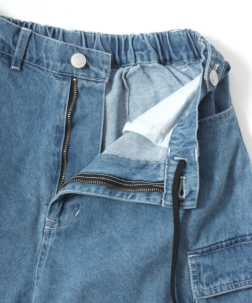 「VISION STREET WEAR」 カーゴパンツ M パープル メンズ_画像5