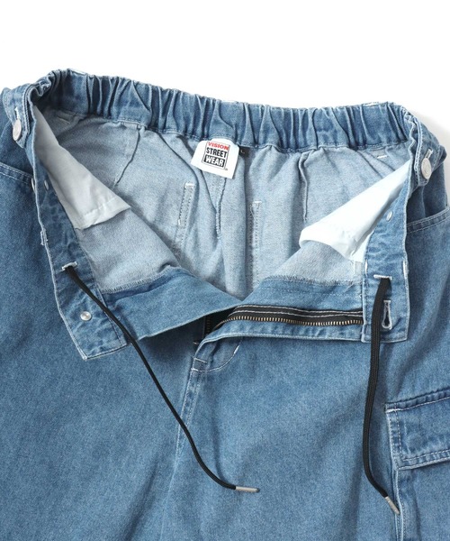 「VISION STREET WEAR」 カーゴパンツ M パープル メンズ_画像6