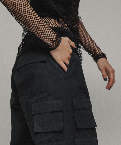 「M TO R」 パンツ 40 ベージュ レディース_画像9