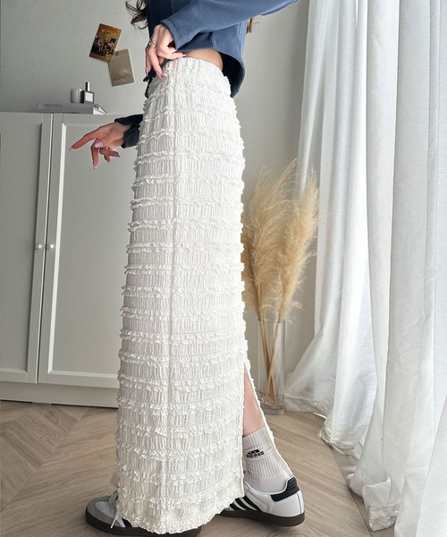 「classicalelf」 ロングスカート X-LARGE ブラック レディース_画像7