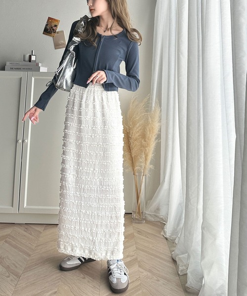 「classicalelf」 ロングスカート X-LARGE ブラック レディース_画像8