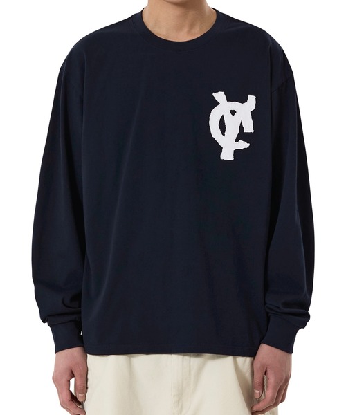 OY（オーワイ） tシャツ 「OY/オーワイ」LOGO PATCH L/S TEE