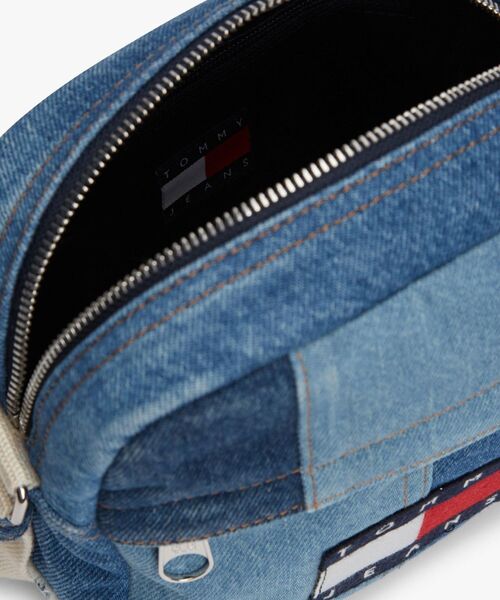 TOMMY JEANS（トミー・ジーンズ） ウエストポーチ デニムパッチワーク