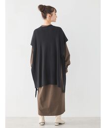 「AMERICAN HOLIC」 長袖ワンピース L ブラック レディースの画像5