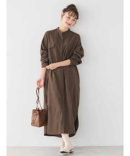 「AMERICAN HOLIC」 長袖ワンピース L ブラック レディースの画像8