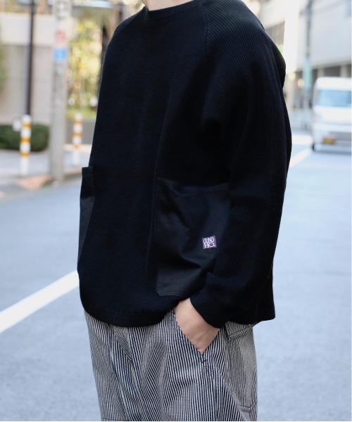 「GUNG HO」 長袖Tシャツ MEDIUM ブラック メンズ_画像4