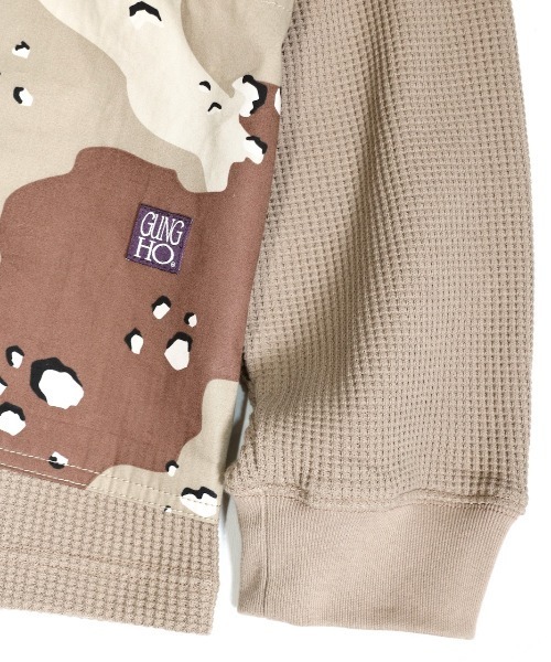 「GUNG HO」 長袖Tシャツ MEDIUM ブラック メンズ_画像8