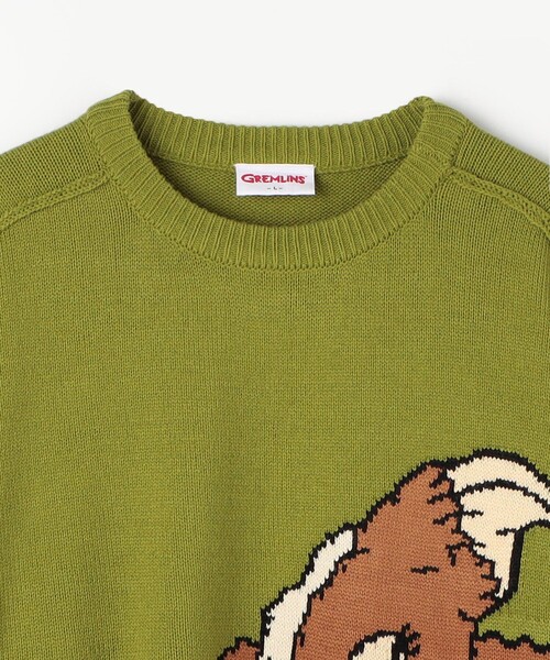 「FREAK'S STORE」 長袖ニット MEDIUM グリーン メンズ_画像3