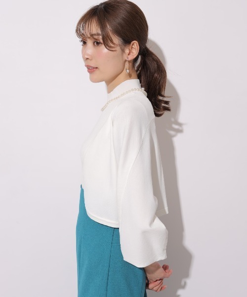 「AND COUTURE」 ニットアンサンブル MEDIUM アイボリー レディース_画像5
