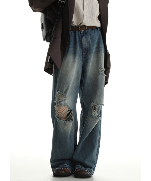 「MASONPRINCE」 デニムパンツ M ブルー メンズ_画像3