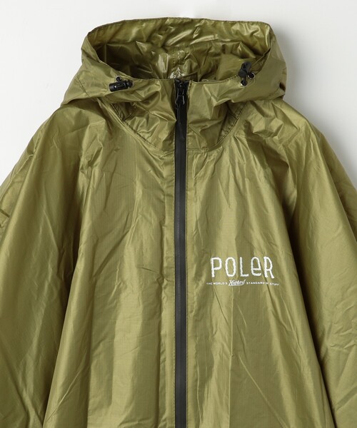 「POLeR」 ポンチョ ONE SIZE オリーブ メンズ_画像3
