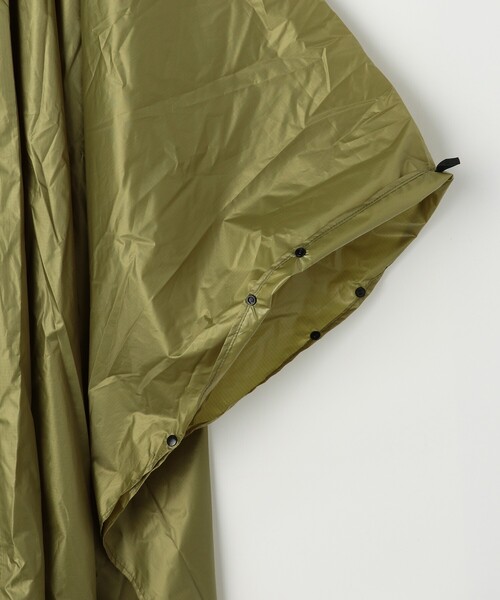 「POLeR」 ポンチョ ONE SIZE オリーブ メンズ_画像5