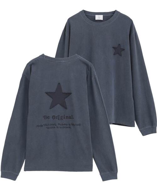 8.♡様　オーダー CONVERSE TOKYO tシャツ STAR PATCH LETTERING LONGSLEEVE TEE