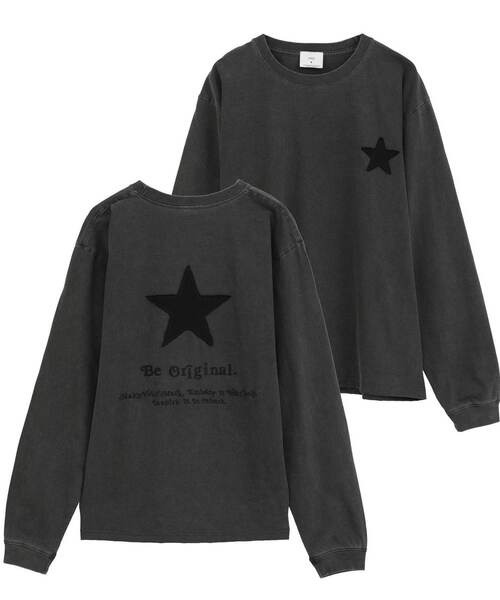 CONVERSE TOKYO tシャツ STAR PATCH LETTERING LONGSLEEVE TEE