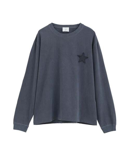 CONVERSE TOKYO tシャツ STAR PATCH LETTERING LONGSLEEVE TEE 