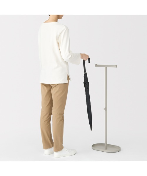 無印良品（MUJI） 家具 スチールパイプ傘立て 幅35×奥行22×高さ
