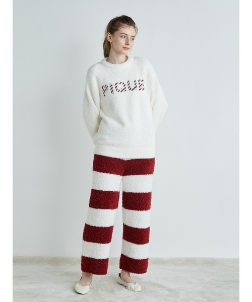 「gelato pique」 チノパンツ ONE SIZE ブルー レディース_画像4