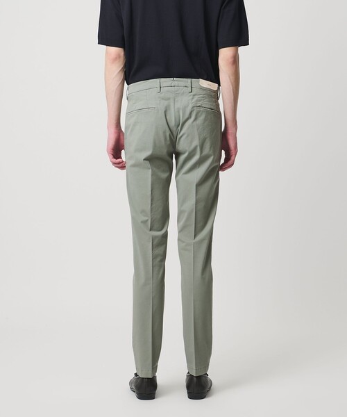 チノパン 「別注」「BRIGLIA 1949」ツイル ノープリーツ パンツ メンズ