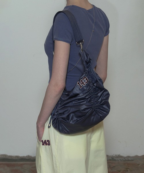 バッグ SCULPTOR shoulder bag BLACK SCULPTOR（スカルプター） ショルダーバッグ バッグ Ruched Sholuder