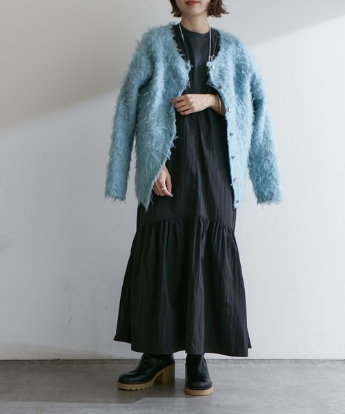 「Omekashi」 サロペットスカート 38 ブラック レディース_画像5