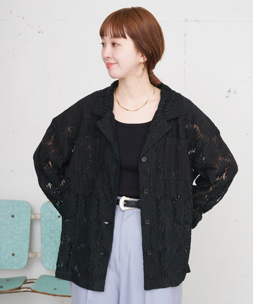 B.C STOCK（ベーセーストック） ブラウス シャツ 「ZOZO限定」手洗い可
