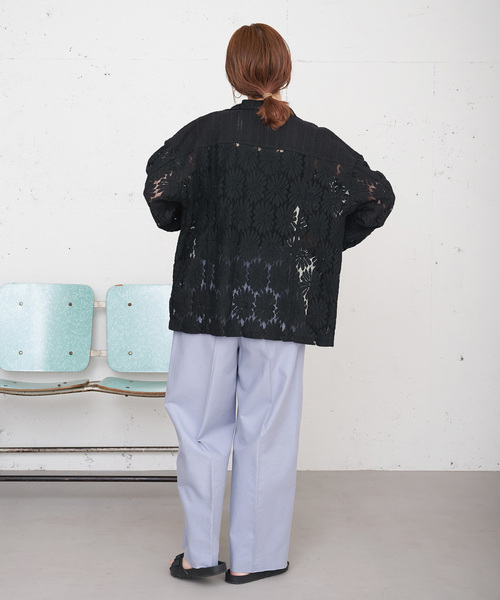 B.C STOCK（ベーセーストック） ブラウス シャツ 「ZOZO限定」手洗い可