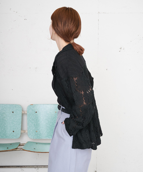 B.C STOCK（ベーセーストック） ブラウス シャツ 「ZOZO限定」手洗い可