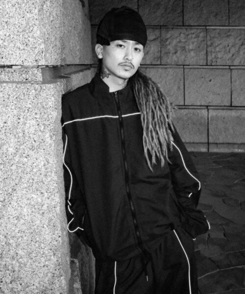 VALLAD ナイロンジャケット VALLAD / バラッド FADED TRACK JKT メンズ