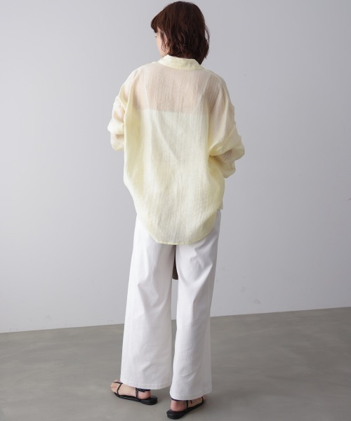 パンツ ＨＡＫＩＹＡＳＥ　ＷＩＤＥ　パンツ レディースの画像