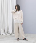 タンクトップ ノースリーブ ヘビロッTEE裾切...の詳細画像3