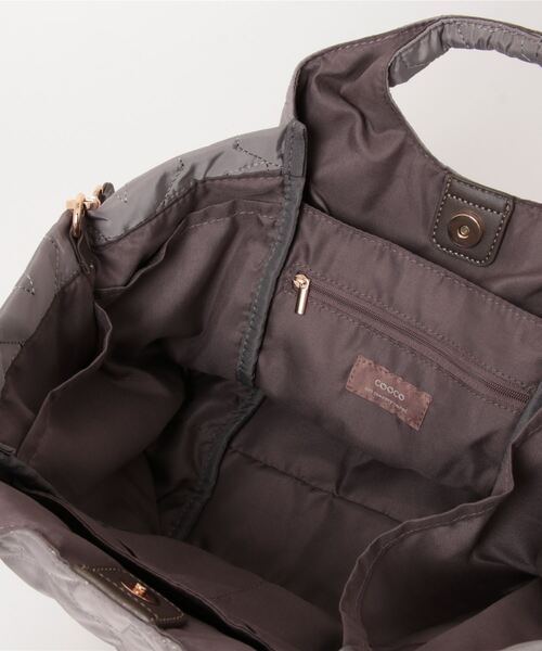 「COOCO」 2WAYバッグ 9 パープル レディース_画像5