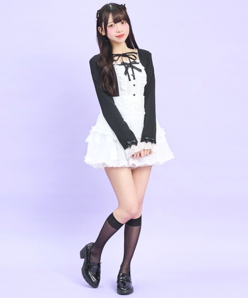 Secret Honey（シークレットハニー） スカート オーガンジーティアード