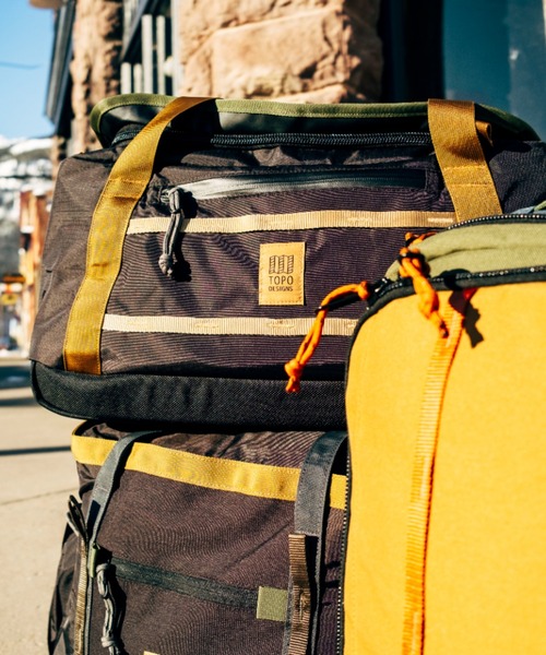 TOPO DESIGNS ボストンバッグ 多機能ダッフルバッグ「TOPO DESIGNS