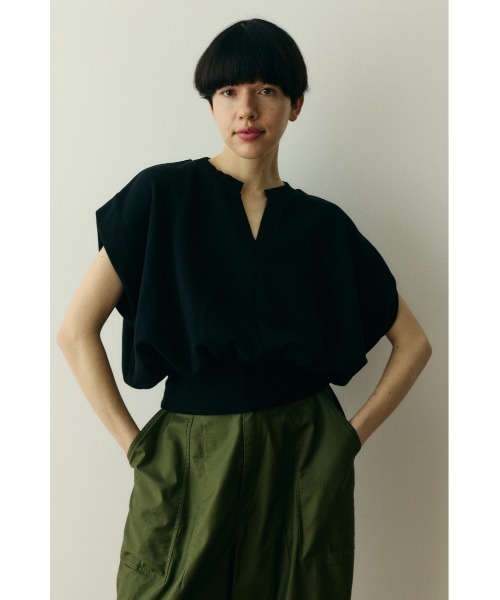 HeRIN.CYE ベスト ジレ V neck box cut vest Vネックボックスカット