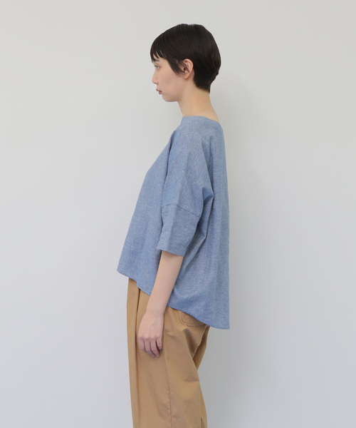 「conges payes ADIEU TRISTESSE」 7分袖ブラウス 38 ブラック レディース_画像8