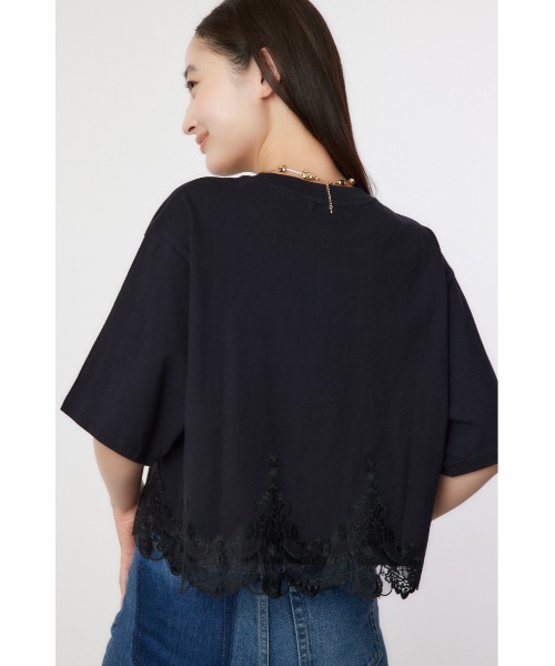 「RODEO CROWNS WIDE BOWL」 半袖Tシャツ FREE サックスブルー レディース_画像4