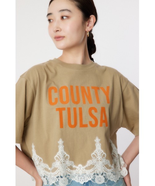 「RODEO CROWNS WIDE BOWL」 半袖Tシャツ FREE サックスブルー レディース_画像8