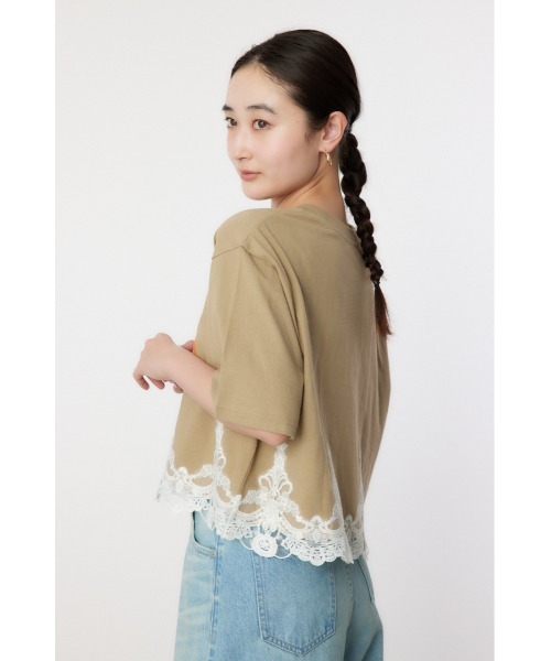 「RODEO CROWNS WIDE BOWL」 半袖Tシャツ FREE サックスブルー レディース_画像9