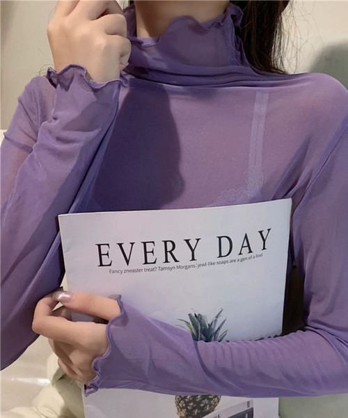 B.I.D. tシャツ 「Rz」「456841」メロウシースルートップス(RZ) メンズ
