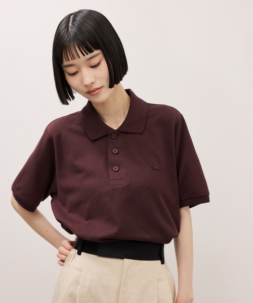 ポロシャツ ポロ 「LACOSTE for ADAM ET ROPE'」別注 Classic  Polo レディースの画像