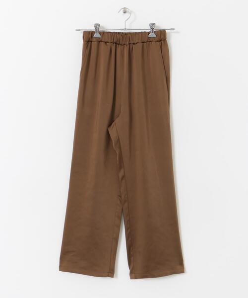 「ITEMS URBANRESEARCH」 イージーパンツ FREE ブラック レディース_画像7