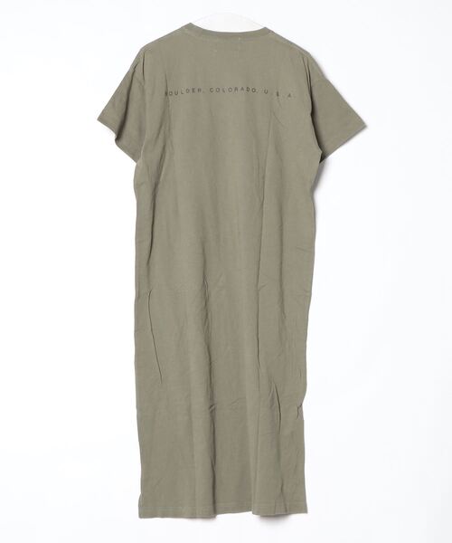 「KELTY」 Tシャツワンピース FREE グリーン レディース_画像2