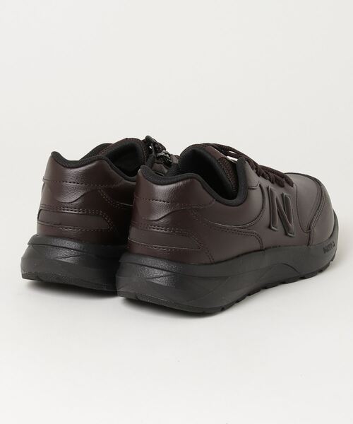 「New Balance」 ローカットスニーカー 25.0cm ダークブラウン メンズ_画像2