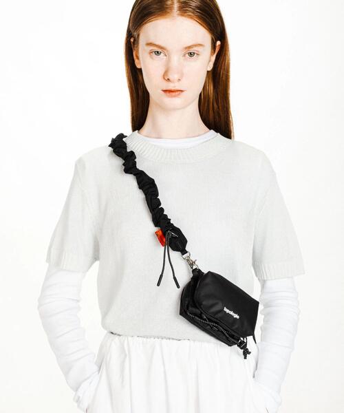 Topologie ショルダーバッグ ボトルサコッシュ　バンジーストラップ Topologie（トポロジー） ショルダーバッグ Mini Bottle Sacoche ミニ