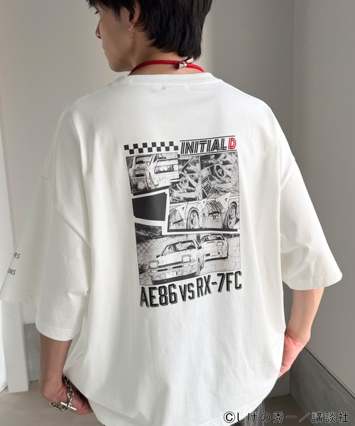 Java tシャツ 「接触冷感・UVカット機能付き素材」「頭文字D × JaVa