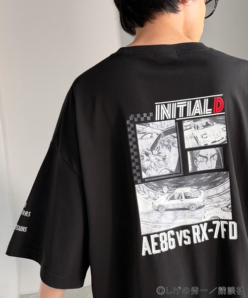 Java tシャツ 「接触冷感・UVカット機能付き素材」「頭文字D × JaVa